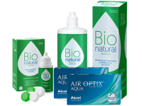 Lentillas Air Optix Aqua + BioNatural - Packs