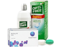 Lentillas Biofinity Toric XR + Opti-Free Express - Packs