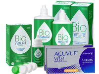 Lentillas Acuvue Vita for Astigmatism + BioNatural - Packs