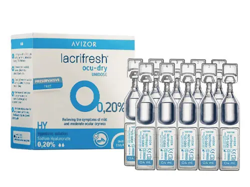 Gotas para Lentillas Lacrifresh Ocu-Dry 0,20%