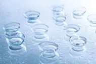 Significa el Contenido de agua de una Lentillas