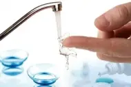 Limpiar las Lentillas con Agua