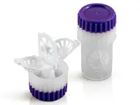 Accesorios para Lentillas Estuche Barril Tapa Giratoria
