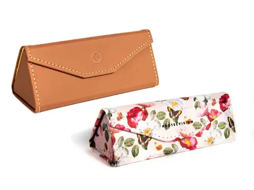 Accesorios para Lentillas Estuche Leather para Gafas