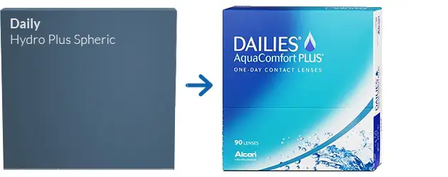 Lentillas Daily Hydro Plus Spheric Lentillas Daily Hydro Plus Spheric