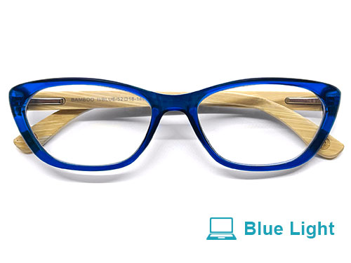 Gafas de Lectura Bamboo Blue