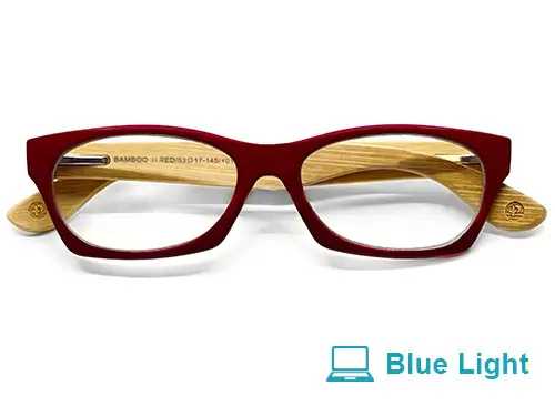 Gafas de Lectura Bamboo Red