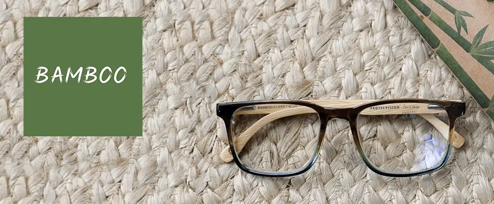 Gafas de Lectura: Bamboo Grey Blue