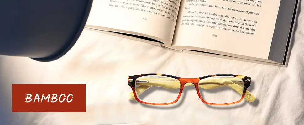 Gafas de Lectura: Bamboo Havana Red