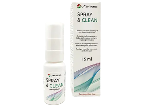 Gotas para Lentillas Menicon Spray & Clean