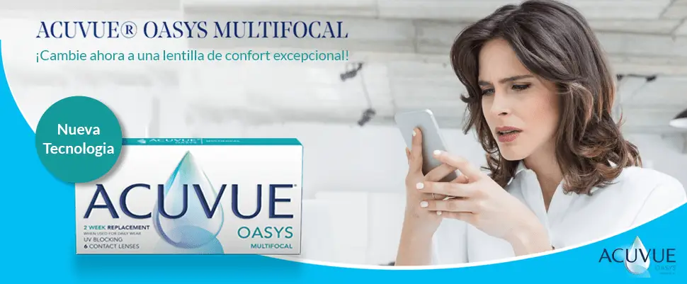 Lentillas acuvue top oasys mensuales