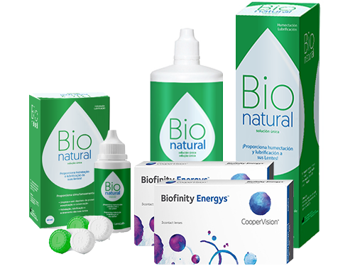 Lentillas Biofinity Energys + BioNatural - Packs