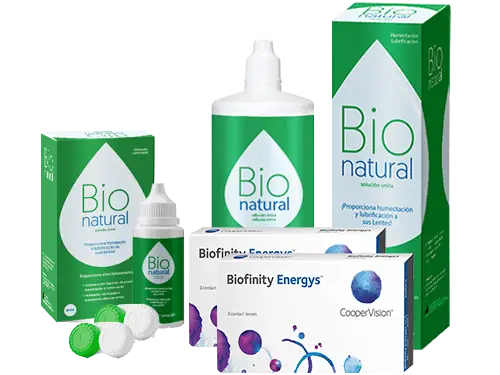 Lentillas Biofinity Energys + BioNatural - Packs