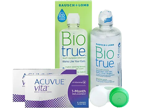 Lentillas Acuvue Vita + Biotrue - Packs