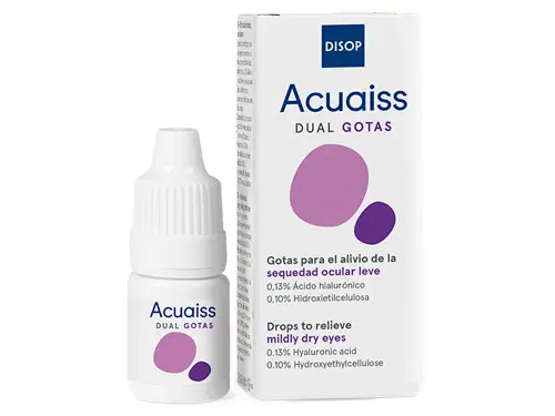 Gotas para los ojos secos para calmar el día, gotas para usuarios de lentes  de contacto y ojos rojos, paquete doble de 0.3 fl oz