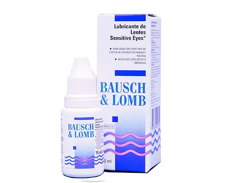 Gotas para Lentillas Bausch & Lomb Lubricante