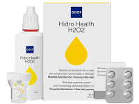 Líquido para Lentillas Hidro Health H2O2 Kit Viaje