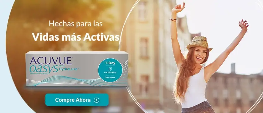 Las Lentillas Acuvue Oasys 1-Day hechas para las vidas más activas