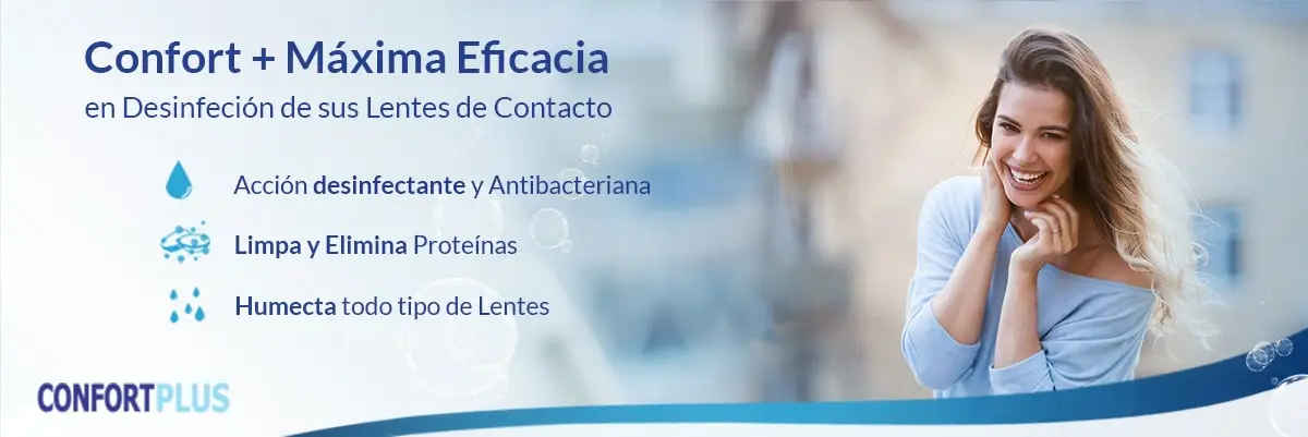 Máxima Eficacia en Desinfeción de sus lentes de contacto