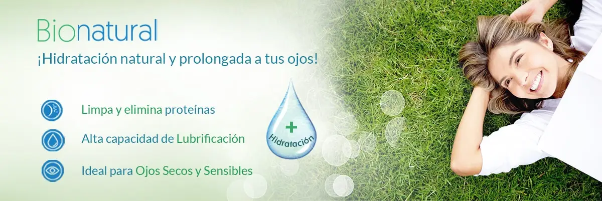 Bionatural: ¡Hidratación natural y prolongada a tus ojos!