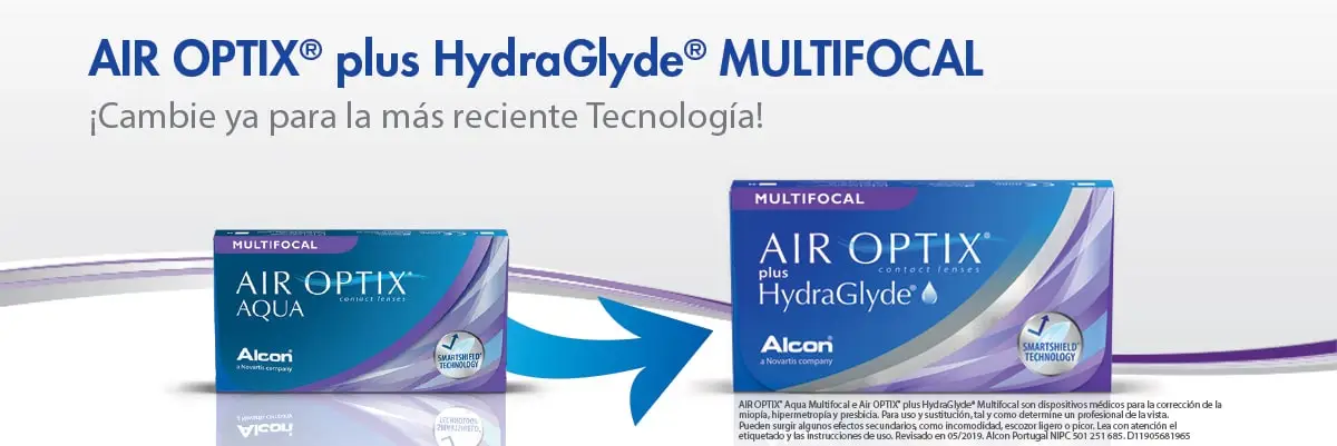 Las Lentillas Air Optix Hydraglyde Multifocal en Lentes de Contacto 365