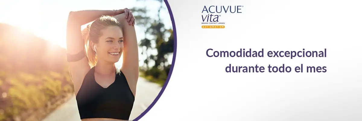 Sus Lentillas Acuvue Vita for Astigmatism en Lentes de Contacto 365
