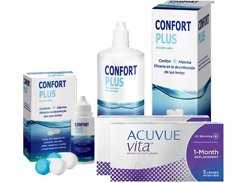 Lentillas Acuvue Vita + Confort Plus - Packs