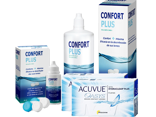 Lentillas Acuvue Oasys + Confort Plus - Packs