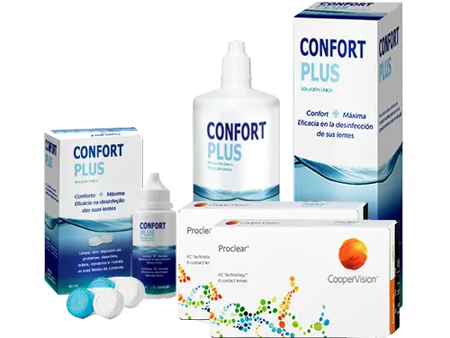 Lentillas Proclear + Confort Plus - Packs