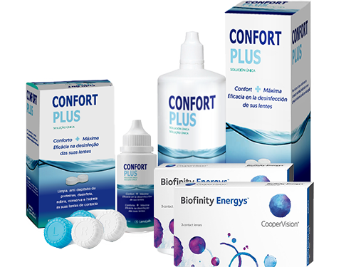 Lentillas Biofinity Energys + Confort Plus - Packs