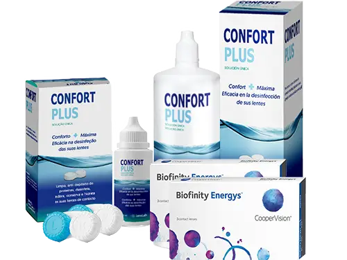 Lentillas Biofinity Energys + Confort Plus - Packs