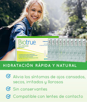Hidratación Rápida y Natural con Biotrue Eye Drops