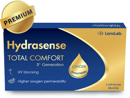 Ventajas de Usar Lentillas Mensuales Hydrasense Total Comfort