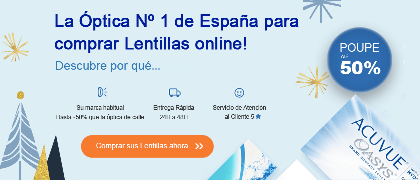 La Óptica nº 1 de España para comprar Lentillas online!
