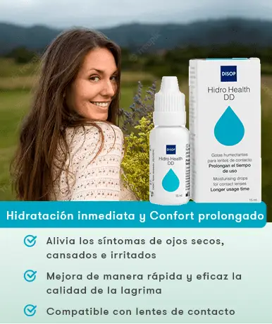 Hidratación inmediata y confort prolongado Hidro Health DD