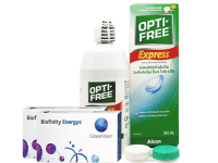 Lentillas Biofinity Energys + Opti-Free Express - Packs