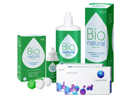 Lentillas Biofinity XR + BioNatural - Packs