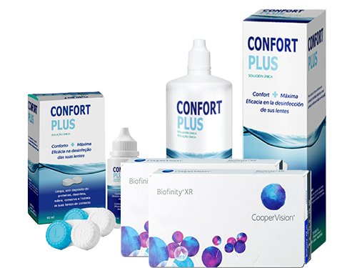 Lentillas Biofinity XR + Confort Plus - Packs