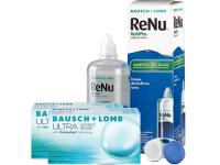 Lentillas Bausch+Lomb ULTRA + Renu Multiplus - Packs