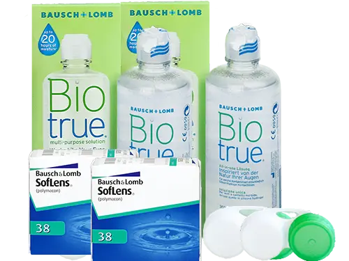 Lentillas Soflens 38 + Biotrue - Packs