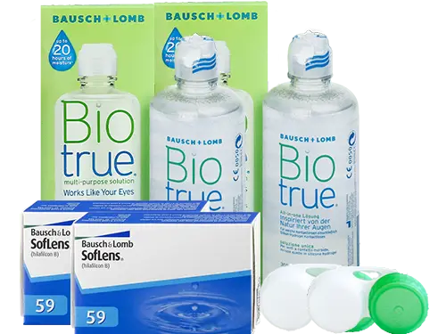 Lentillas Soflens 59 + Biotrue - Packs