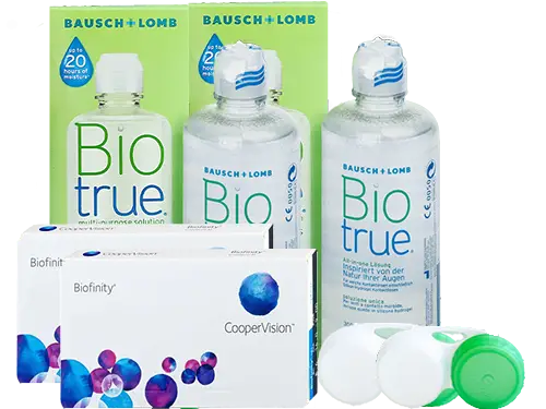 Lentillas Biofinity + Biotrue - Packs