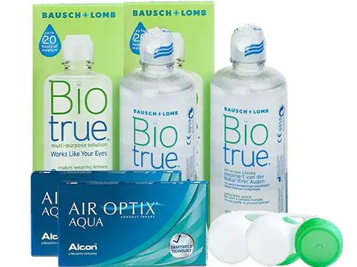 Lentillas Air Optix Aqua + Biotrue - Packs