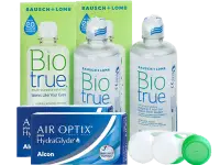 Lentillas Air Optix Plus HydraGlyde + Biotrue - Packs