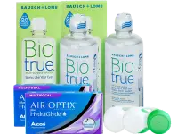 Lentillas Air Optix Plus HydraGlyde Multifocal + Biotrue - Packs