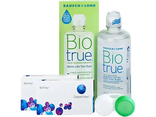 Lentillas Biofinity + Biotrue - Packs