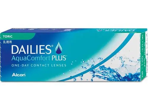 Lentes de Contacto Dailies AquaComfort Plus Toric Lentillas Dailies AquaComfort Plus Toric