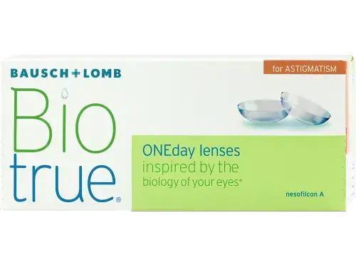 Lentes de Contacto Biotrue OneDay for Astigmatism