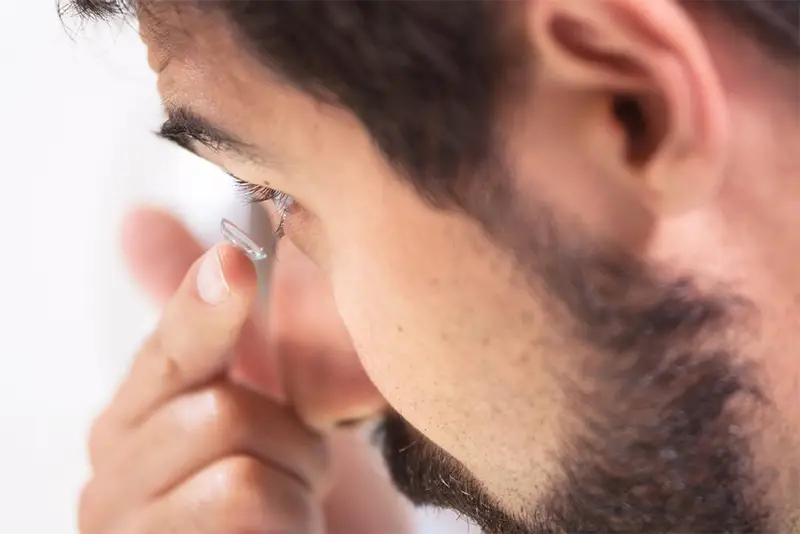 Rechazo a las lentillas