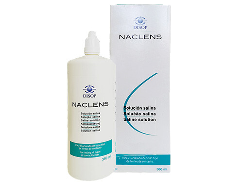 Líquidos para Lentes de Contacto Naclens Solución Salina